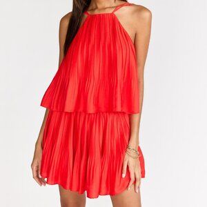 NWT Sz Med Do+Be Crushed Pleat Skort & Cami SET!